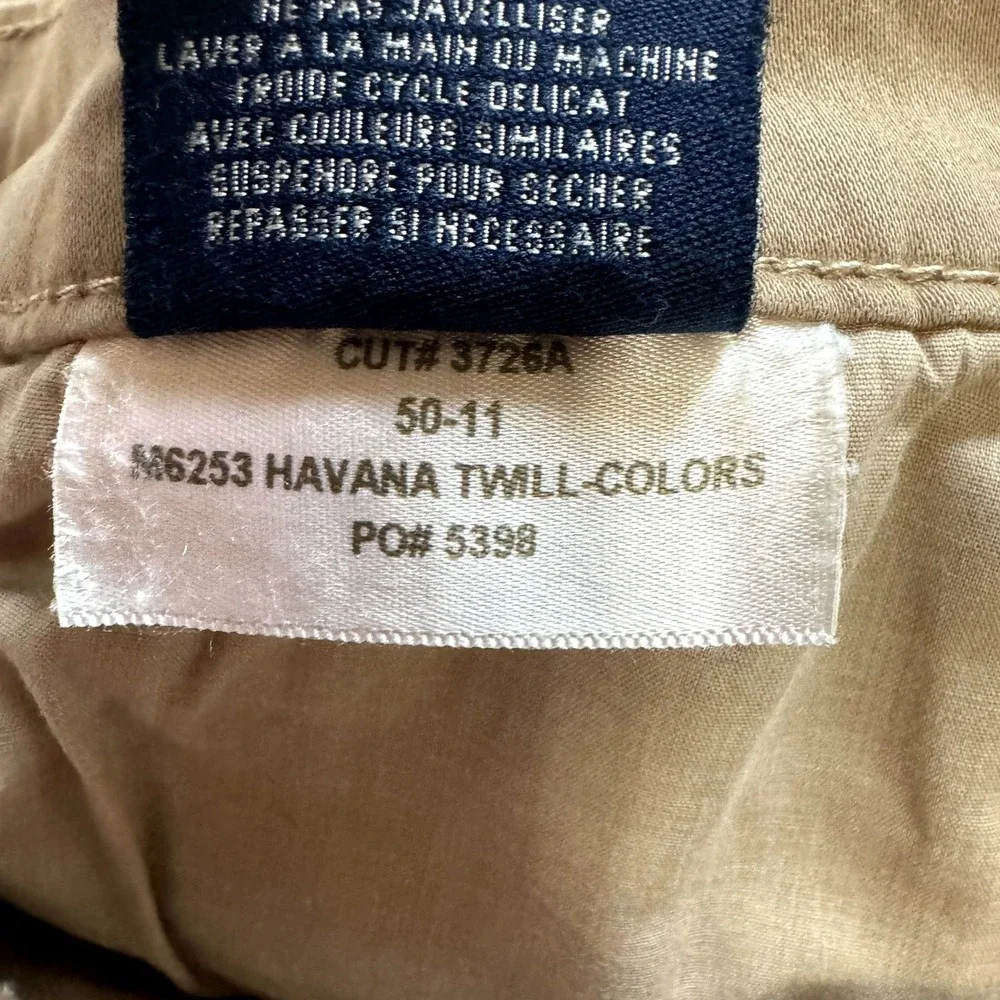 Fidelity Jeans Mens Size 31 x 34 Havana Twill Colors Pants Tan Straight‎ Fit